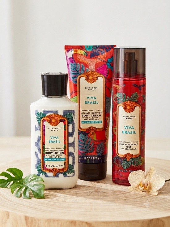 Bath & Body Works Other - Bath & Body Works Viva Brazil Body Care Set lotion cream mist gift lot bundle